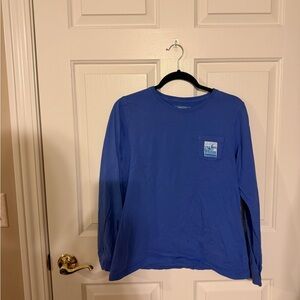Vineyard Vines Blue Long Sleeve Tee